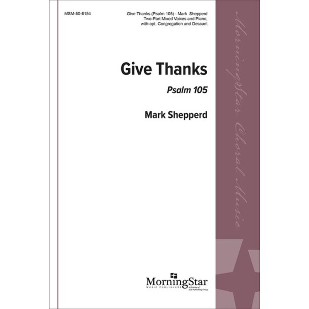 Give Thanks: Psalm 105