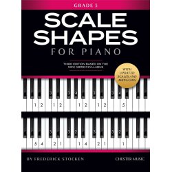 Scale Shapes For Piano &#150; Grade 5 : 3rd Edition