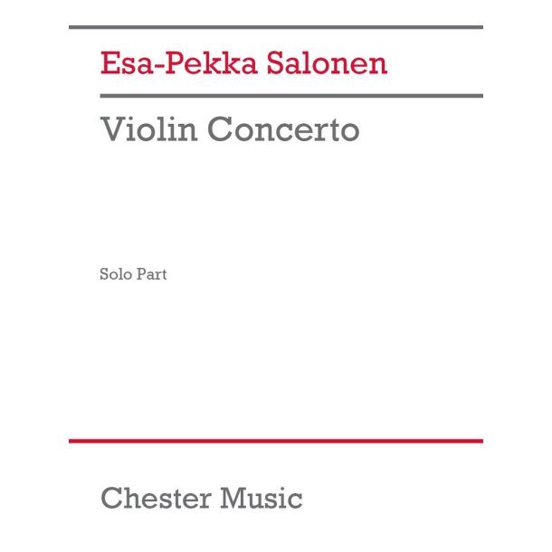 Violin Concerto (solo part)