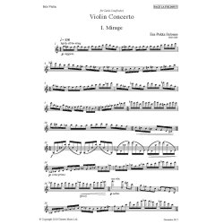 Violin Concerto (solo part)