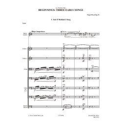 Beginnings: Three Early Songs