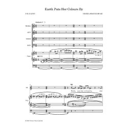 Earth puts her colours by