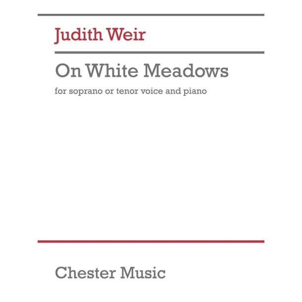 On White Meadows (Soprano/Tenor)