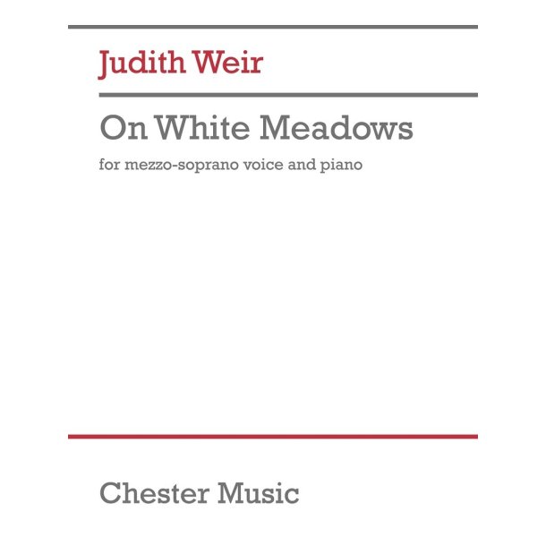 On White Meadows (Mezzo-Soprano)