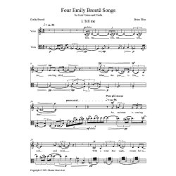 Four Emily Bront&euml; Songs