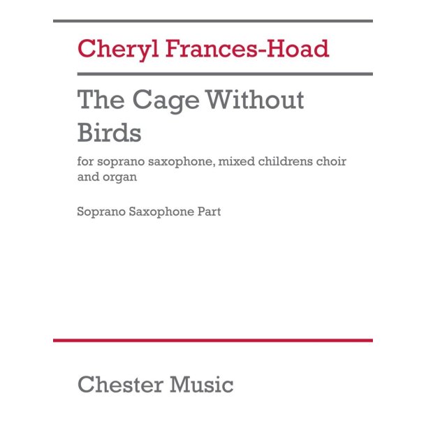 The Cage Without Birds : sax part