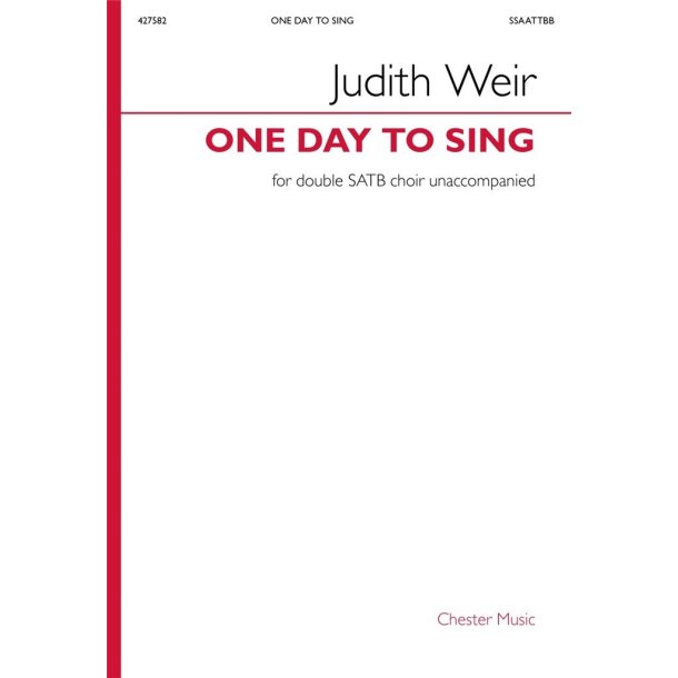 One Day to Sing