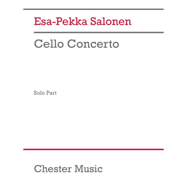 Cello Concerto (solo part)