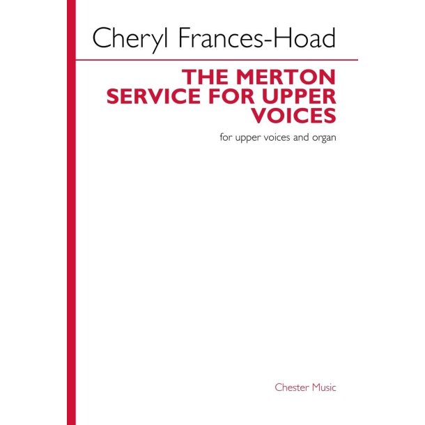 The Merton Service For Upper Voices