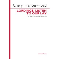 Lordings, Listen to Our Lay