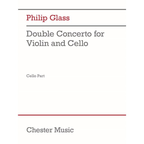 Double Concerto for Violin and Cello (cello part)