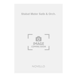 Stabat Mater Satb & Orch.