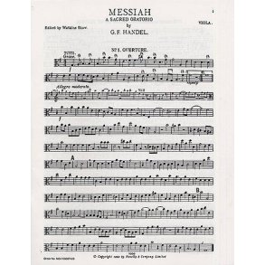 Messiah - A Sacred Oratorio