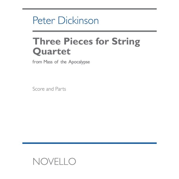 Three Pieces for String Quartet