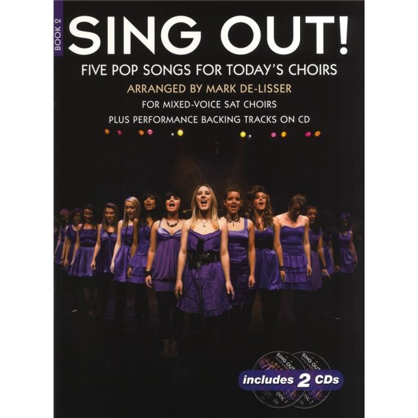 Sing Out! 5 Pop Songs For Today's Choirs - Book 2