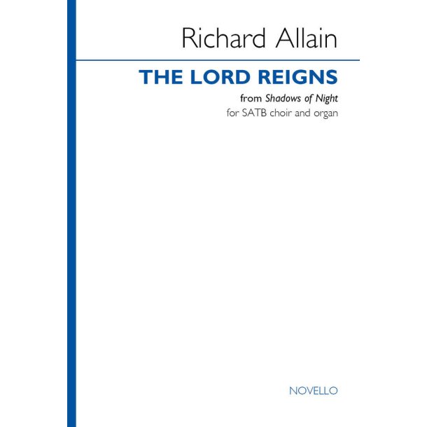 The Lord Reigns : (arr. from Vespers), Psalm 93