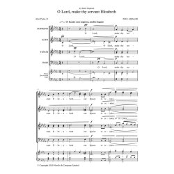 O Lord, make thy servant Elizabeth : after Psalm 21