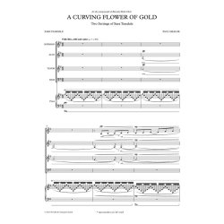 A Curving Flower of Gold