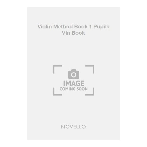 Violin Method Book 1 Pupils Vln Book : Chinese Edition