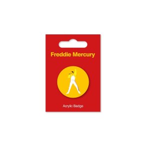Acrylic badge - Freddie Mercury