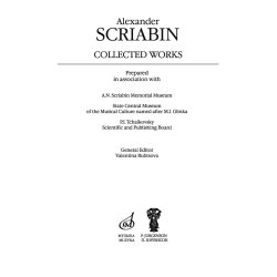 Scriabin - Collected Works Vol. 1 : Symphony No 1 in E Major, Op. 26