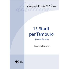 15 Studi Per Tamburo : 15 Studies for Drum