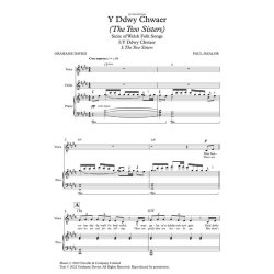 Y Ddwy Chwaer (The Two Sisters) (full score)
