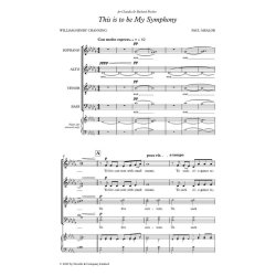 This is to be My Symphony : SATB divisi choir unaccompanied