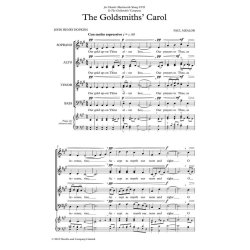 Goldsmiths' Carol, The
