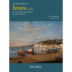 Sonata per violoncello e pianoforte op. 52 a cura di | edited by Giacomo Fossa