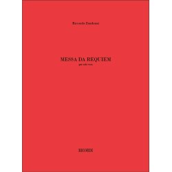 Messa da requiem : per sole voci