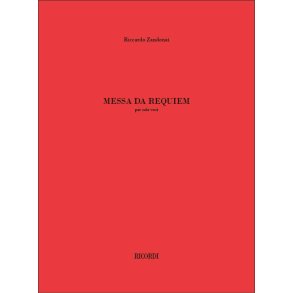 Messa da requiem : per sole voci