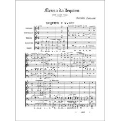 Messa da requiem : per sole voci