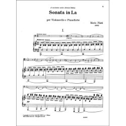 Sonata in La : per violoncello e pianoforte
