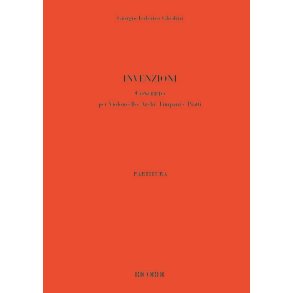 Invenzioni : CONCERTO per Violoncello, Archi, Timpani e Piatti