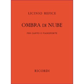 Ombra di nube : per canto e pianoforte