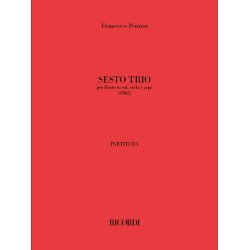 Sesto trio : per flauto in sol, viola e arpa