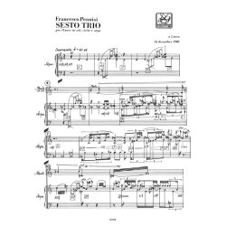 Sesto trio : per flauto in sol, viola e arpa