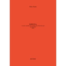 Kresna : un canto contadino sloveno della notte di San Giovanni per pianoforte