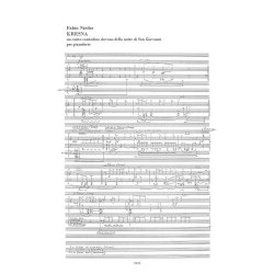 Kresna : un canto contadino sloveno della notte di San Giovanni per pianoforte