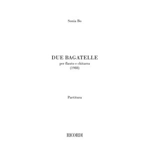 Due Bagatelle : per flauto e chitarra (1988)