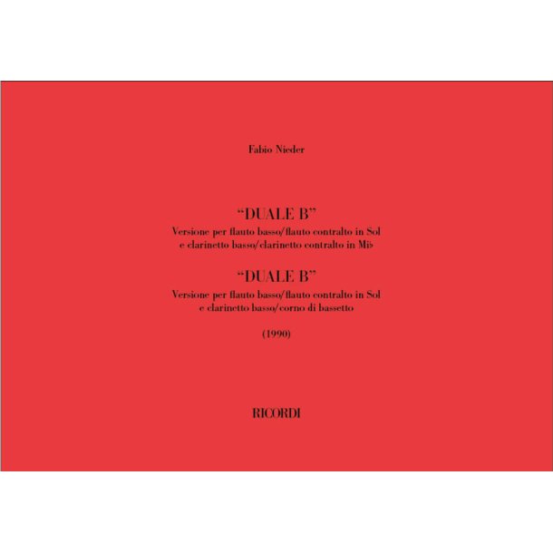 Duale B : Two versions