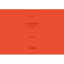 Sax Quartet : per quartetto di sassofoni (1995)
