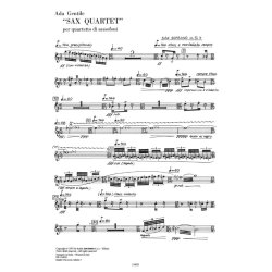 Sax Quartet : per quartetto di sassofoni (1995)