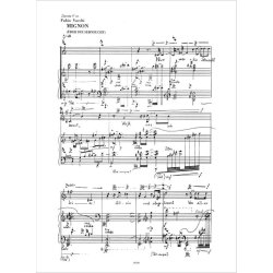 Mignon (&Uuml;ber die Sehnsucht) : per canto e pianoforte su testo di J. W. Goethe