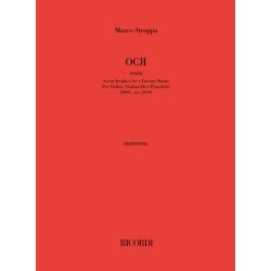 OCR (osja) Seven Strophes for a Literary Drone : Per Violino, Violoncello e Pianoforte - (2005 - rev. 2019)