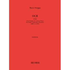 OCR (osja) Seven Strophes for a Literary Drone : Per Violino, Violoncello e Pianoforte - (2005 - rev. 2019)