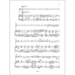 Recitativo e allegro : per violino e pianoforte (1951)