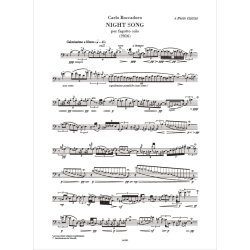 Night Song : per fagotto solo (2016)