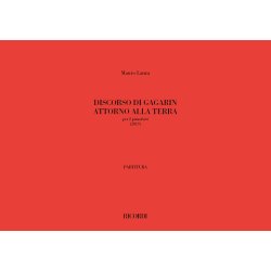 Discorso di Gagarin intorno alla Terra : per due pianoforti